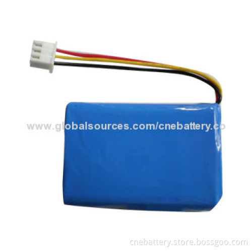 Smart PL4676100P Lithium Polymer Battery, 3.7V, 4,000mAh Capacity for Tablets, Solar LED Lamps